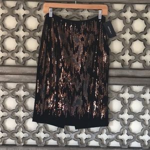 Lafayette 148 sequined skirt